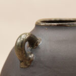 Namib matte handled ceramic vessel on neutral background