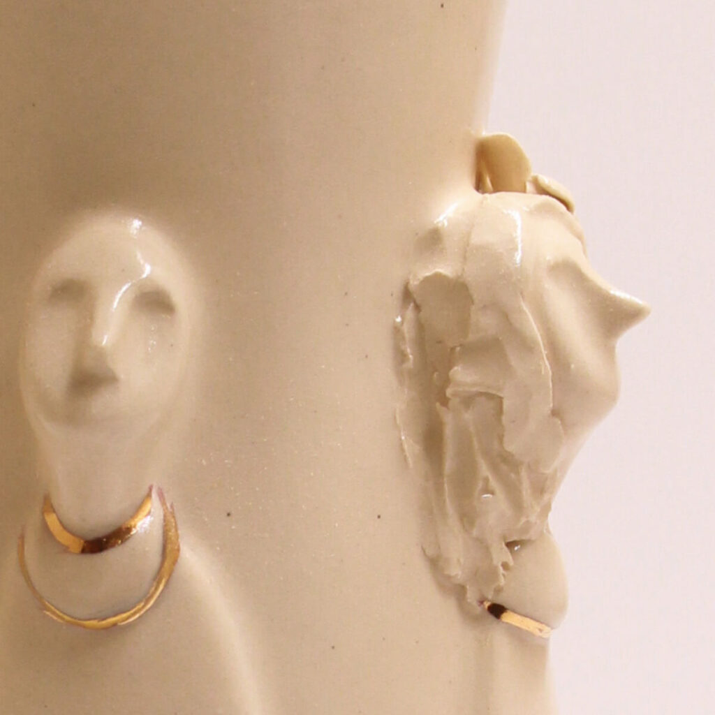 Eyes of the Gentry decorative ceramic vase main gallery image